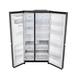 LG 630 L 3 Star Frost Free Side by Side Refrigerator, Matt Black, L257CMC3-9