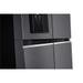 LG 630 L 3 Star Frost Free Side by Side Refrigerator, Matt Black, L257CMC3-10