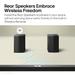 LG Soundbar S65TR, 5.1 Ch, 600 W Powerful Surround Sound with Wireless Subwoofer and Rear Speaker, Dolby Digital-4