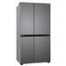 LG 650 L 3-Star Convertible Side-by-Side Refrigerator with Multi-Air Flow & Smart Diagnosis, Dazzle Steel, GL-B257JDS3-3