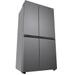 LG 650 L 3-Star Convertible Side-by-Side Refrigerator with Multi-Air Flow & Smart Diagnosis, Dazzle Steel, GL-B257JDS3-5