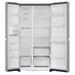 LG 650 Litre 3 Star Side By Side Refrigerator, Shiny Steel, GL-B257HPZ3-6