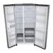 LG 650 Litre 3 Star Side By Side Refrigerator, Shiny Steel, GL-B257HPZ3-8