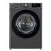 LG 10 kg Fully Automatic Front Loading Washing Machine, FHP1410Z3M, Middle Black-1