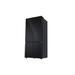 LG 610 L 3 Star Convertible French Door Refrigerator, Black Glass, GV-B25FFGMB-2