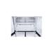 LG 610 L 3 Star Convertible French Door Refrigerator, Black Glass, GV-B25FFGMB-9