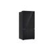 LG 610 L 3 Star Convertible French Door Refrigerator, Black Glass, GV-B25FFGMB-10