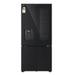 LG 610 L 2 Star Convertible French Door Refrigerator, Black Glass, GV-K25FFGFB-1