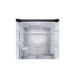 LG 610 L 2 Star Convertible French Door Refrigerator, Black Glass, GV-K25FFGFB-8