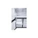 LG 610 L 2 Star Convertible French Door Refrigerator, Black Glass, GV-K25FFGFB-9