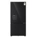 LG 605 L 2 Star Convertible French Door Refrigerator, Black Glass, GV-F25FFGHB-1