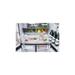LG 605 L 2 Star Convertible French Door Refrigerator, Black Glass, GV-F25FFGHB-8