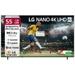 LG NANO NU885 Series 139.7 cm (55 inch) Nanocell Ultra HD webOS TV, 55NU885BPLA, Black-1 LG NANO NU885 Series 139.7 cm (55 inch) Nanocell Ultra HD webOS TV, 55NU885BPLA, Black-1