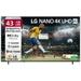 LG NU870 109.22 cm (43 inch) 4K Nanocell AI Smart TV, 43NU870-1 LG NU870 109.22 cm (43 inch) 4K Nanocell AI Smart TV, 43NU870-1