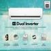 LG 1 Ton 3 Star 6 in 1 Convertible Inverter Split AC, TS-Q12YNXE (Viraat Mode, Smart Diagnosis System, 100% Copper, 2024 Launch)-5