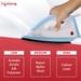 Lifelong LLDI09, 1100 Watts, Dry Iron, Temperature Control, Blue and White-4