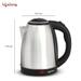 Lifelong 1.5L 1500W Stainless Steel Electric Kettle, Over-Heating Safety Protection, LLEK15, Silver-6