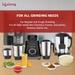 Lifelong LLMG75 750 Watt,4 Jar Mixer Grinder,Black-5 Lifelong LLMG75 750 Watt,4 Jar Mixer Grinder,Black-5