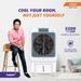 Livpure Iceblast 70 L Desert Air Cooler with 5500 CMH Air delivery, 70 Litres, White & Blue-6 Livpure Iceblast 70 L Desert Air Cooler with 5500 CMH Air delivery, 70 Litres, White & Blue-6