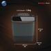 Lloyd 8 Kg Top Loading Semi Automatic Washing Machine, Elante GLWMS80AVGEL-9