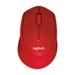 Logitech M331 Silent Plus Wireless Optical Mouse, Red-1