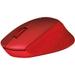 Logitech M331 Silent Plus Wireless Optical Mouse, Red-5 Logitech M331 Silent Plus Wireless Optical Mouse, Red-5