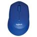 Logitech M331 Silent Plus Wireless Optical Mouse, Blue-1