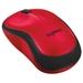 Logitech M221 Silent Wireless Optical Mouse, Red-4 Logitech M221 Silent Wireless Optical Mouse, Red-4