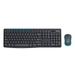 Logitech MK275 USB Wireless Keyboard and Mouse Set for Windows, 2.4 GHz Wireless, Compact Wireless Mouse, 8 Multimedia & Shortcut Keys, 2-Year Battery Life, PC/Laptop - Black-1