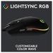Logitech G102 Wired Optical Mouse with Customizable RGB Lighting, Black-2 Logitech G102 Wired Optical Mouse with Customizable RGB Lighting, Black-2
