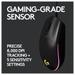 Logitech G102 Wired Optical Mouse with Customizable RGB Lighting, Black-3