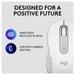 Logitech Signature M650 Wireless Optical Mouse with Silent Click, Off White-5