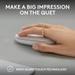 Logitech Pebble Mouse 2 M350s Slim Bluetooth Wireless Mouse, White-5