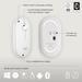 Logitech Pebble Mouse 2 M350s Slim Bluetooth Wireless Mouse, White-6