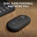 Logitech Pebble Mouse 2 M350s Slim Bluetooth Wireless Mouse, Graphite-2
