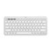 Logitech K380s Pebble Keys 2 Multi-Device Bluetooth Wireless Keyboard, White-1