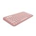 Logitech K380s Pebble Keys 2 Multi-Device Bluetooth Wireless Keyboard, Rose-2