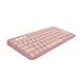 Logitech K380s Pebble Keys 2 Multi-Device Bluetooth Wireless Keyboard, Rose-2