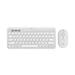 Logitech Pebble 2 Combo, Wireless Keyboard and Mouse, Tonal White-1 Logitech Pebble 2 Combo, Wireless Keyboard and Mouse, Tonal White-1
