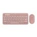 Logitech Pebble 2 Combo, Wireless Keyboard and Mouse, Tonal Rose-1 Logitech Pebble 2 Combo, Wireless Keyboard and Mouse, Tonal Rose-1