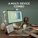 Logitech Pebble 2 Combo, Wireless Keyboard and Mouse, Tonal Rose-3 Logitech Pebble 2 Combo, Wireless Keyboard and Mouse, Tonal Rose-3
