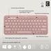 Logitech Pebble 2 Combo, Wireless Keyboard and Mouse, Tonal Rose-6 Logitech Pebble 2 Combo, Wireless Keyboard and Mouse, Tonal Rose-6