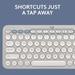 Logitech Pebble 2 Combo, Wireless Keyboard and Mouse, Tonal Sand-5 Logitech Pebble 2 Combo, Wireless Keyboard and Mouse, Tonal Sand-5