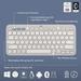 Logitech Pebble 2 Combo, Wireless Keyboard and Mouse, Tonal Sand-6 Logitech Pebble 2 Combo, Wireless Keyboard and Mouse, Tonal Sand-6