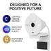 Logitech Brio 300 Web Camera, Off White-8