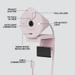 Logitech Brio 300 Web Camera, Rose-6