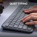 Logitech K950 Wireless Bluetooth Keyboard, Graphite-6