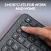 Logitech K950 Wireless Bluetooth Keyboard, Graphite-8