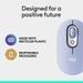 Logitech Pop Icon Wireless Mouse, Lilac-11