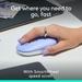 Logitech Pop Icon Wireless Mouse, Lilac-3
